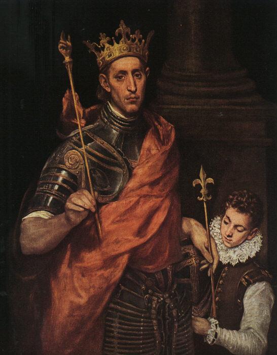 El Greco St. Louis Sweden oil painting art